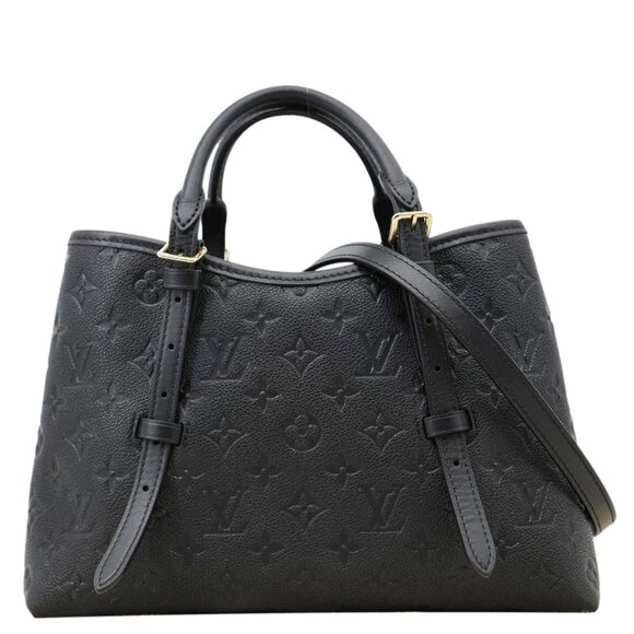 Louis Vuitton  Babylone PM Monogram Empreinte Leather Tote Bag Black - Picture 1 of 11